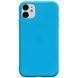 Чохол Matte для Iphone 11 Блакитний 47423