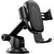 Автотримач для телефона з бездротовою зарядкою Baseus Gravity Car Mount Osculum Type Black 39725 1