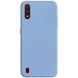 Чехол Matte для Samsung Galaxy M01 Голубой / Lilac Blue 47894