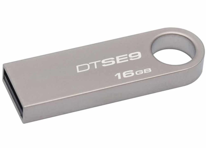 Флеш-память Kingston DT SE 9 16GB Metal Silver 37845