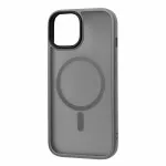 Чехол PHIBR Metal Buttons MagSafe для Iphone 15 Gray 81797