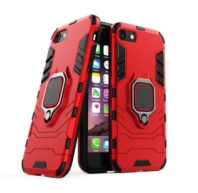 Противоударный чехол Transforme Ring для Iphone 7 / 8 / SE 2020 Red 57368