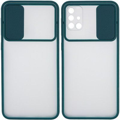 Чохол CamshMatte для Samsung Galaxy M51 Зелений 47641