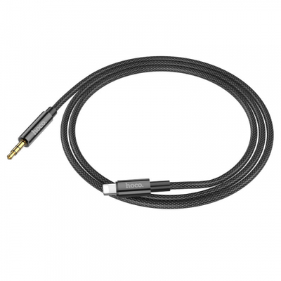 Кабель AUX Нoco UPA19 Lightning 1м Black 68071