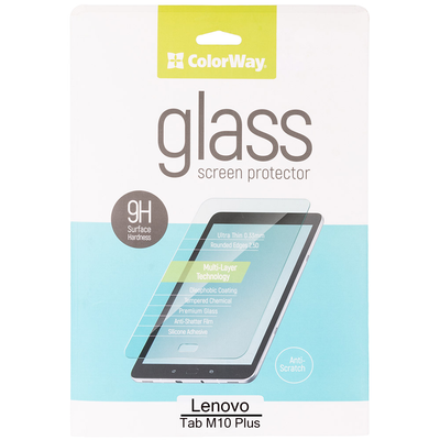 Защитное стекло 9H CoWay для Lenovo Tab M10 Plus 1-2Gen Clear