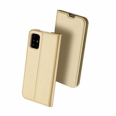 Чехол-книжка Dux Ducis для Samsung Galaxy A71 Золотой 56550