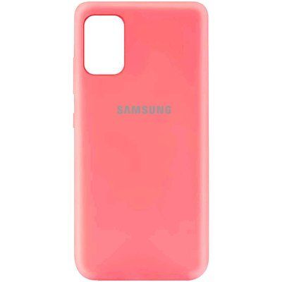Чехол Silicone Cover A для Samsung Galaxy A31 Розовый / Peach 43017