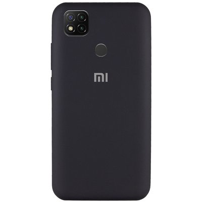 Чехол Silicone Cover для Xiaomi Redmi 9C / 10A Черный / Black 46070