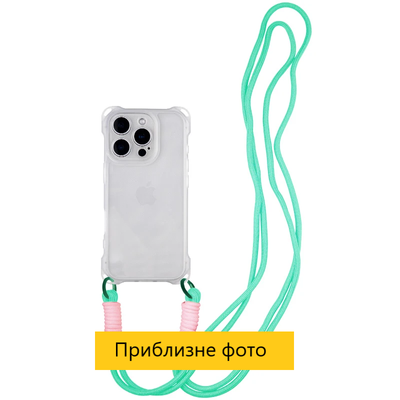 Чохол CrossBody зі шнурком для Iphone 11 Прозорий 85880