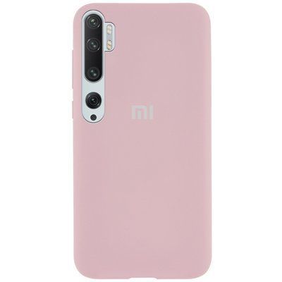 Чохол Silicone Cover для Xiaomi Mi Note 10 / Mi Note 10 Pro Рожевий / Pink Sand 38497