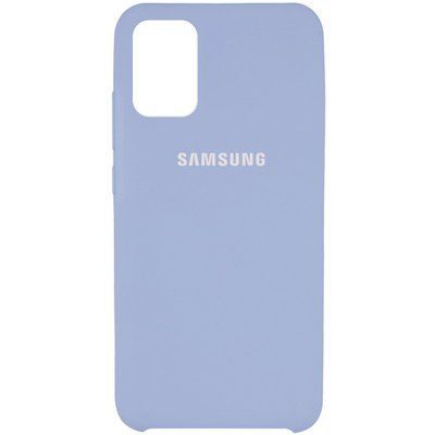 Чехол Silicone Case для Samsung Galaxy A71 Голубой / Lilac Blue 57930