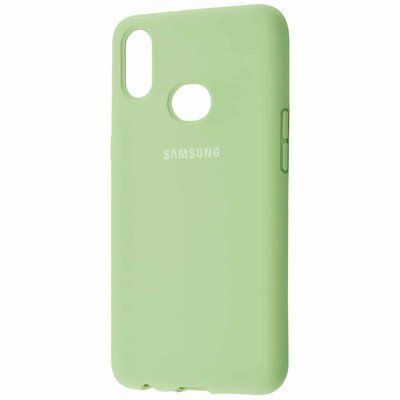 Чохол Silicone Cover для Samsung Galaxy A10s 2019 A107 М'ятний / Mint 39143