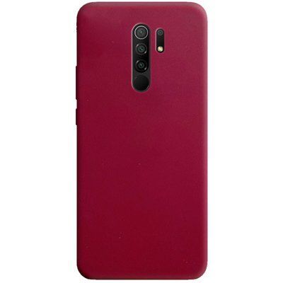 Чехол Matte для Xiaomi Redmi 9 Бордовый