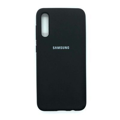 Чехол Silicone Cover для Samsung Galaxy A70 2019 A705 Черный 34666