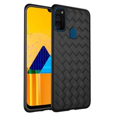 Чехол Weaving Case для Samsung Galaxy M30s / M21 Черный 37367