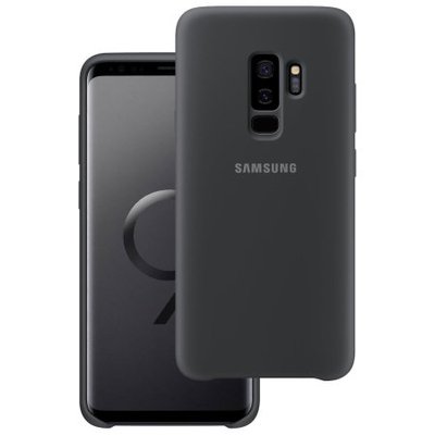 Чехол Silicone Cover для Samsung G965 Galaxy S9 Plus Black 32541