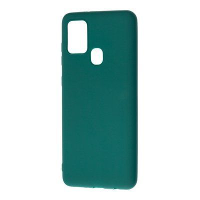 Чохол Matte для Samsung Galaxy A21s Зелений / Forest green 47850