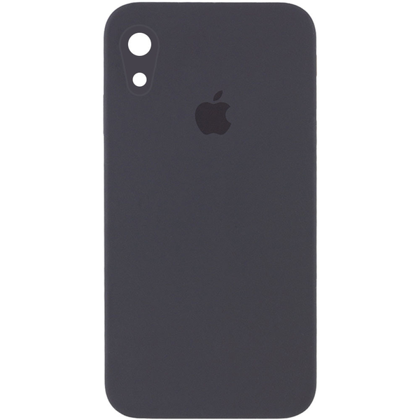 Чехол Silicone Case Square для Iphone XR Зеленый / Cyprus Green 69135