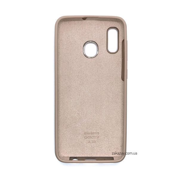 Чохол Silicone Cover для Samsung A205 / A305 Galaxy A20 / A30 Pink Sand 34246