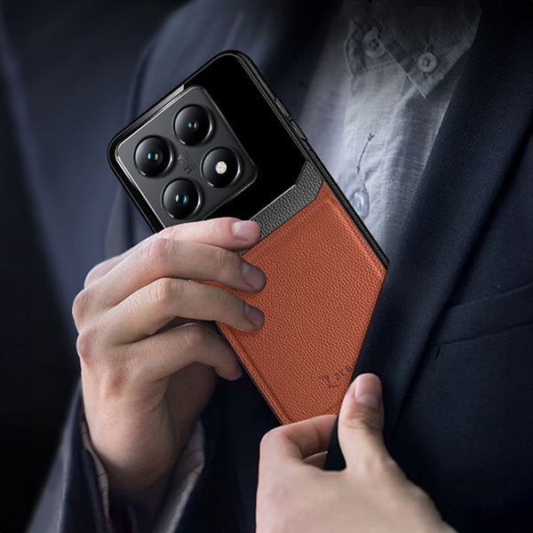 Чохол DELICATE для Xiaomi 14T Pro Коричневий