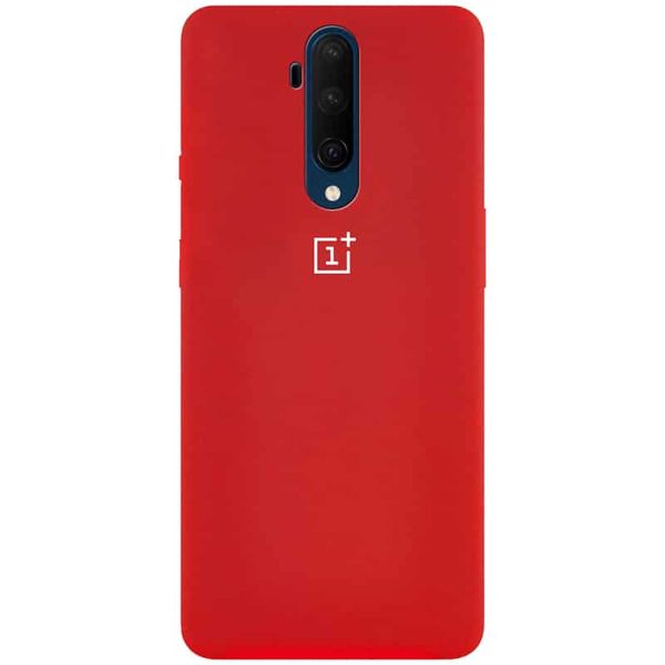 Чохол Silicone Cover для OnePlus 7T Pro Червоний / Red 38098