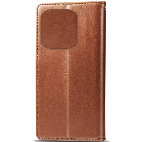 Чохол-книжка ETMA Gelan для Tecno Spark 10 Коричневий 80706