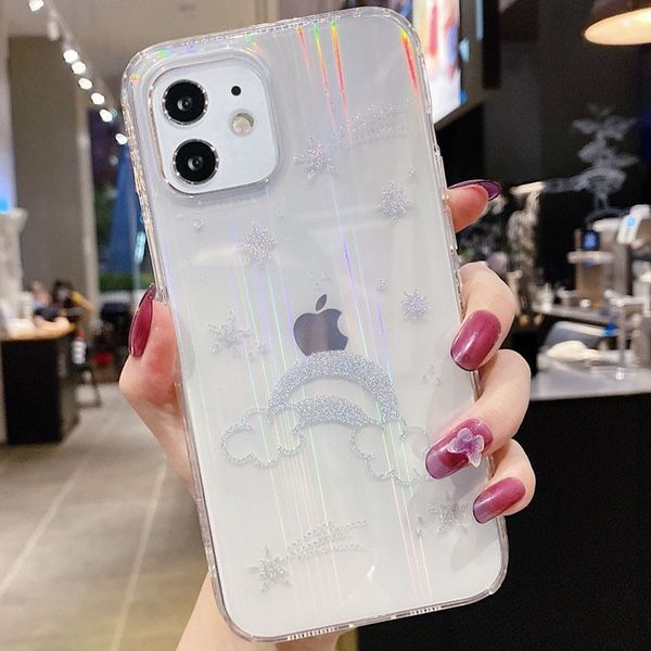 Чохол Aurora Space Gradient для Iphone 11 Веселка 57011