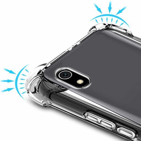 Протиударний чохол Stez для Xiaomi Redmi 7A Прозорий 36889