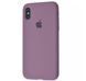 Чехол Silicone Case 360 для Iphone X / XS Black currant 57264
