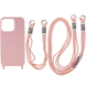 Чохол California зі шнурками для Iphone 11 Рожевий / Pink Sand 66670 1