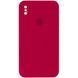Чохол Silicone Case Square для Iphone X / XS Червоний / Rose Red 53332 1
