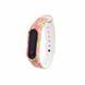 Ремінець Silicone для Xiaomi Mi Band 3/4 Pink Flowers 38732