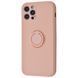 Чохол WAVE Light Color Magnet Ring для Iphone 12 Pink sand 54329