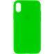 Чехол Silicone Case 360 для Iphone X / XS Зеленый / Neon green 53236 1