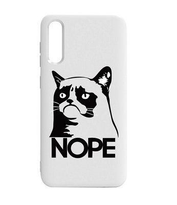 Чохол TOTO Pure для Samsung Galaxy A50/A30s Cat Nope White 34801
