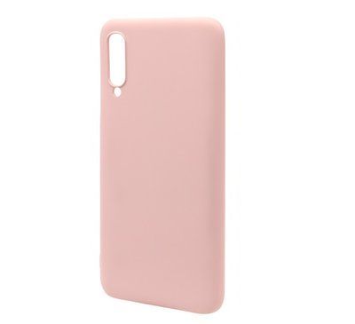 Чохол Silicone Cover NoLogo A Full для Samsung Galaxy A50/A30s Рожевий / Pink Sand 44249