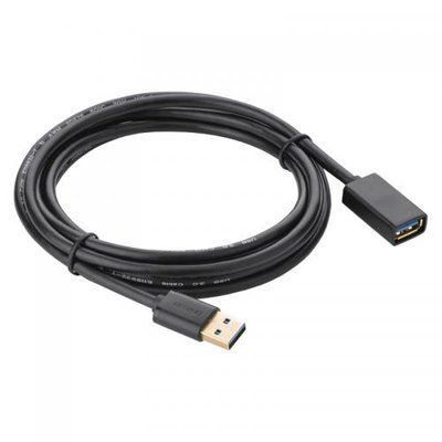 Кабель Stez USB подовжувач 1.5м Black 37976