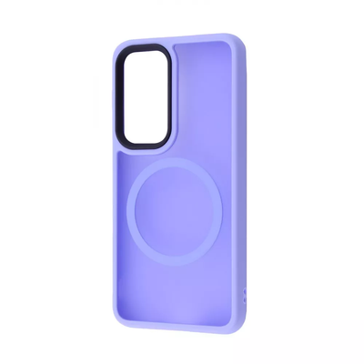 Чохол WAVE Matte Insane MagSafe для Samsung Galaxy S22 Ultra Light purple 82371