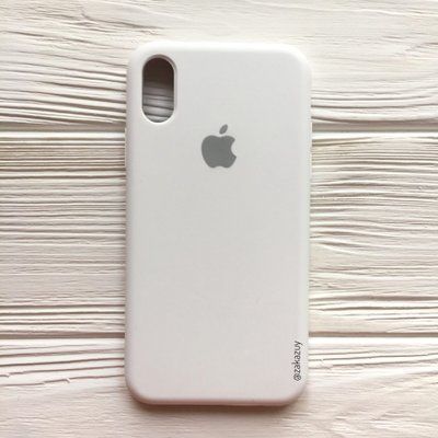 Чохол Silicone Case для Iphone X / XS White 31078