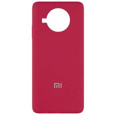 Чехол Silicone Cover для Xiaomi Mi 10T Lite Красный / Rose Red 53399