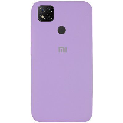 Чехол Silicone Cover для Xiaomi Redmi 9C / 10A Сиреневый / Lilac 46071