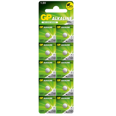 Батарейка літієва GP ALKALINE AG4 177-U10 LR626 1.5V 1 шт 80757