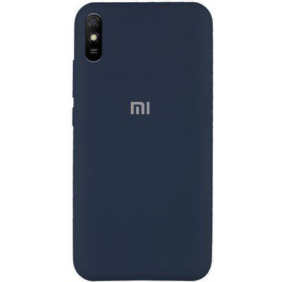 Чохол Silicone Cover для Xiaomi Redmi 9A Синій / Midnight Blue 46121