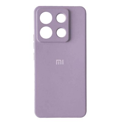 Чохол Silicone Case 360 ​​із захистом камери для Xiaomi Redmi Note 13 Pro 5G / Poco X6 Lilac