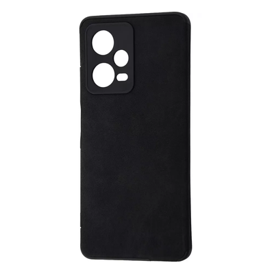 Чохол Suede Case для Xiaomi Redmi Note 12 Pro 5G Black 81695