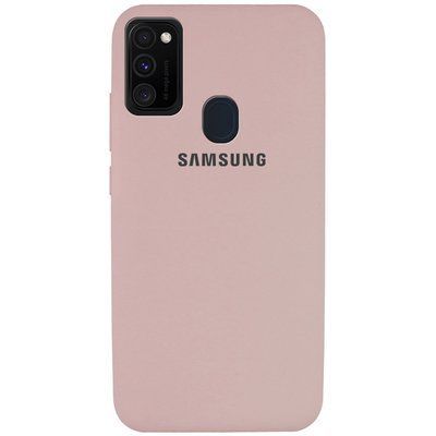 Чехол Silicone Cover для Samsung Galaxy M30s / M21 Розовый / Pink Sand 54790