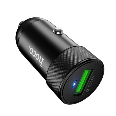 Автомобильное зарядное устройство Hoco Z32 Speed UP Quick Charge 3.0 1USB / 3.0A Black 37245