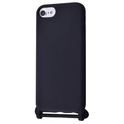 Чехол со шнурком WAVE Lanyard Case для Iphone 7 / 8 / SE 2020 Black 56278