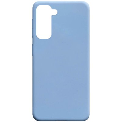 Чехол Matte для Samsung Galaxy S21 Plus Голубой / Lilac Blue 53918