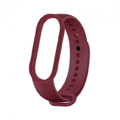 Ремешок Silicone для Xiaomi Mi Band 7 Bordo 63203